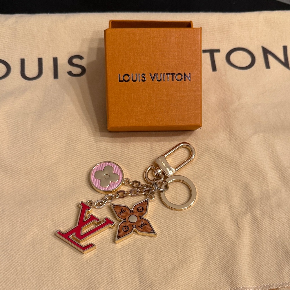 LV bag charm